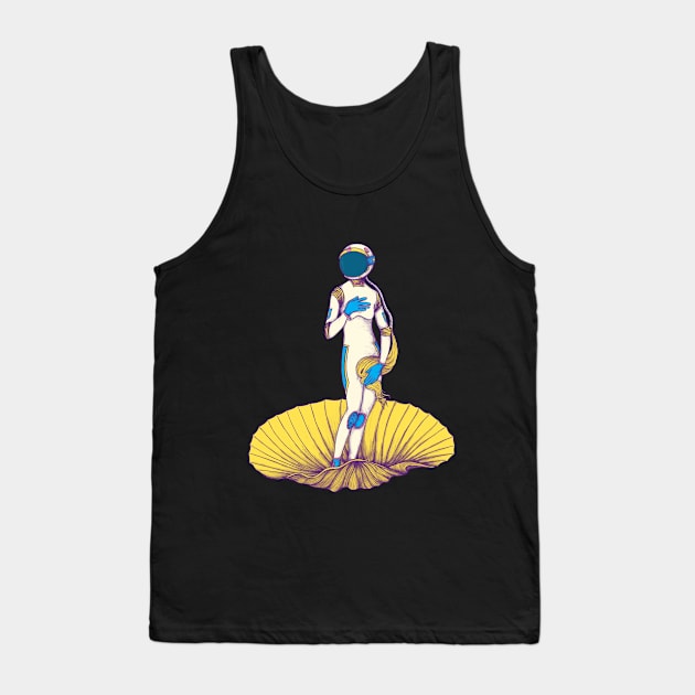 The Birth of Astronaut Tank Top by Ranggasme